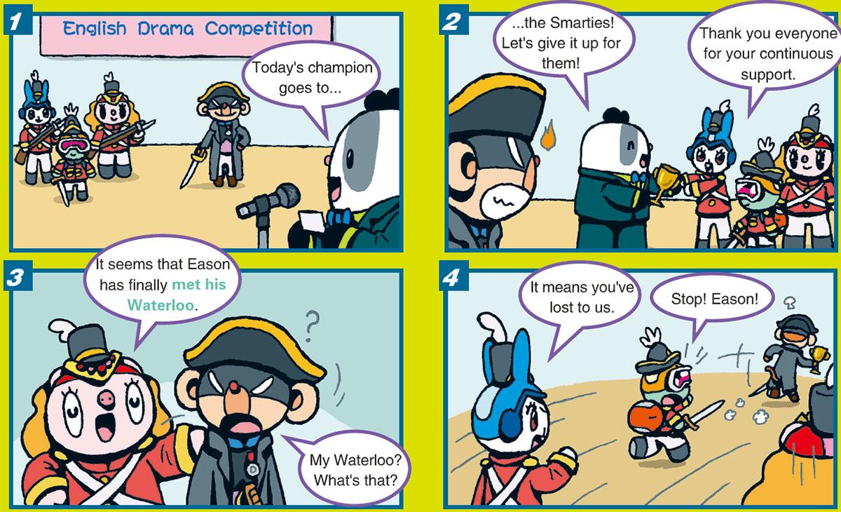 ComicGNapoleon and his Waterloo