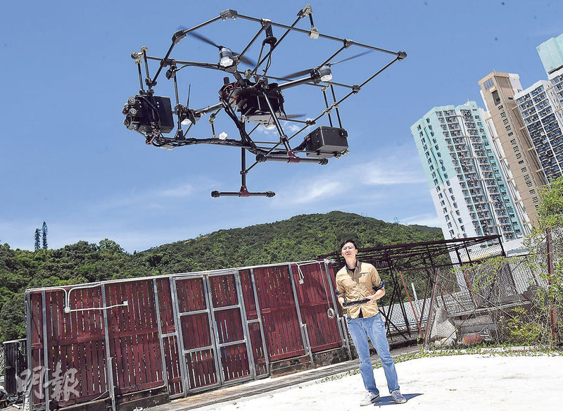 Talk of the townGApplication of drones in Hong Kong